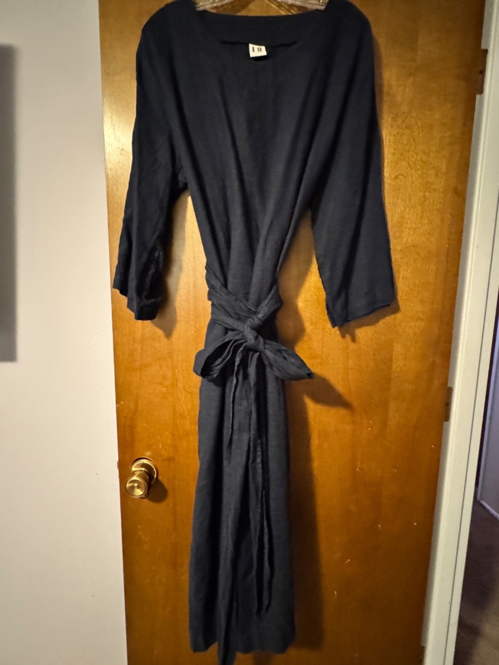 Linen belted dress XXXL Never worn - Picture 5 of 5